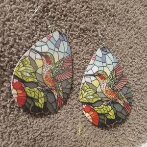 Hummingbird earrings